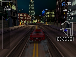 San Francisco Rush 2049 (USA) In game screenshot
